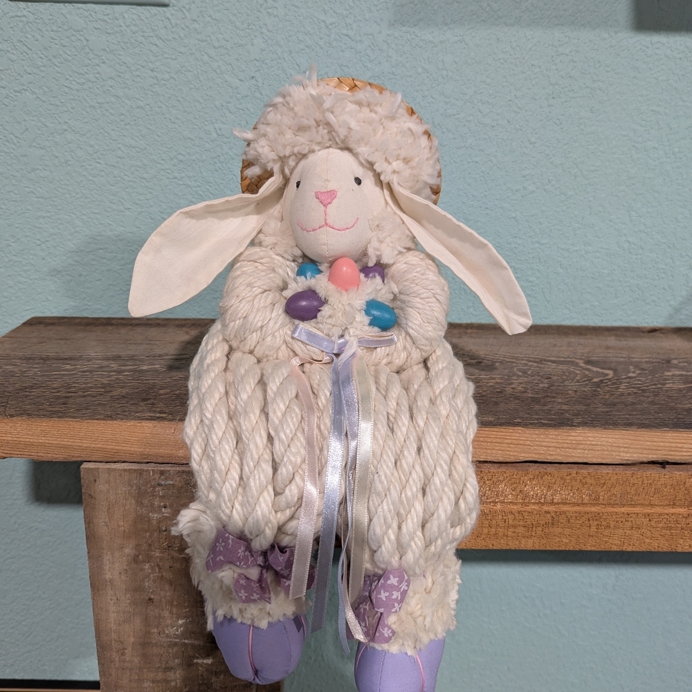 Vintage Easter (Mop Head) Sheep